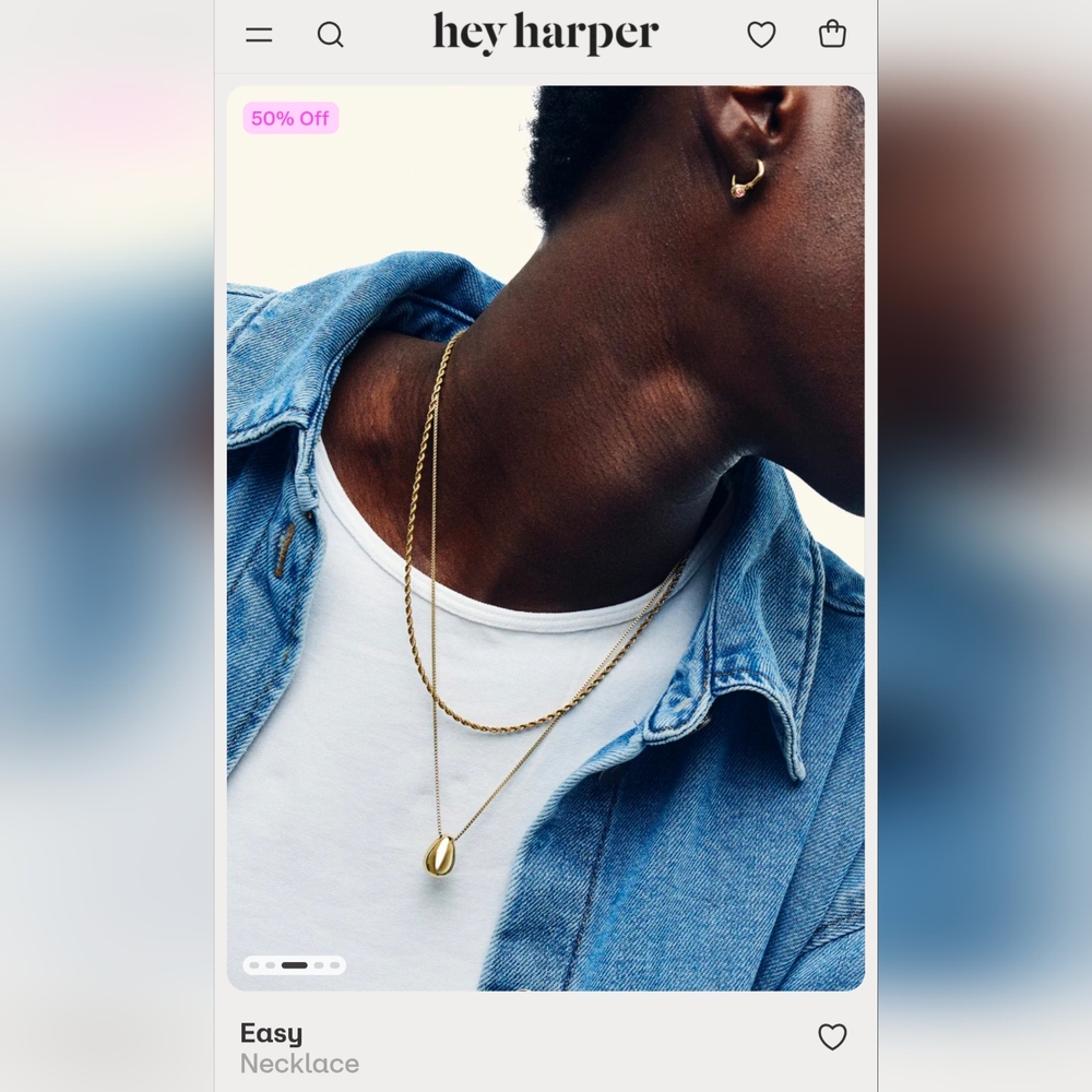 Harper EASY Gold Necklace